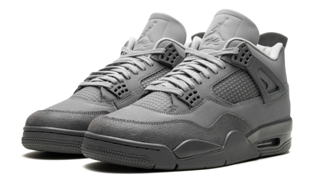 Air Jordan 4 “Wet Cement” – Grey / Dark Grey