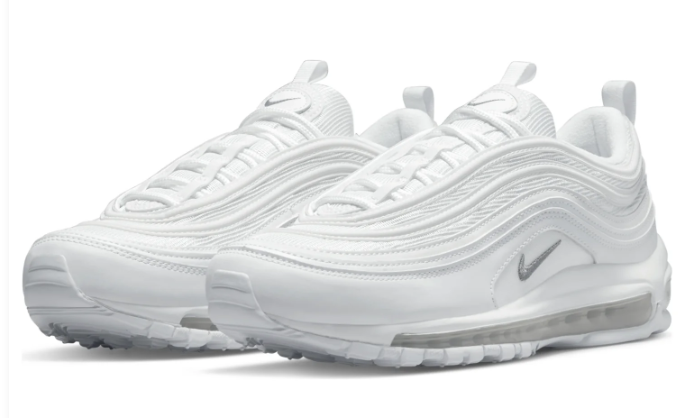 Nike Air Max 97 Sneakers – Triple White
