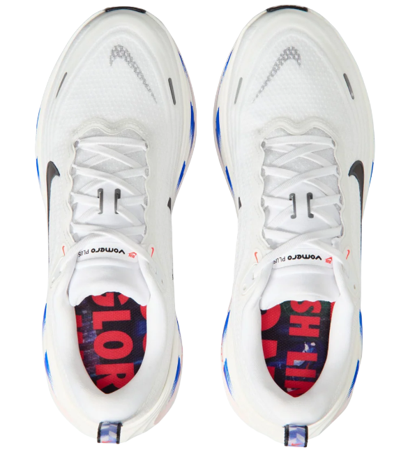 Nike Zoom Vomero Plus Women's Running Shoes - White / Blue
