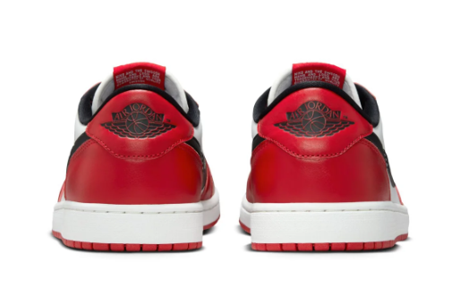 Air Jordan 1 Retro Low OG Men's Sneakers - Red / White / Black