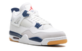 Nike SB x Air Jordan 4 “Navy” – White / Navy / Grey