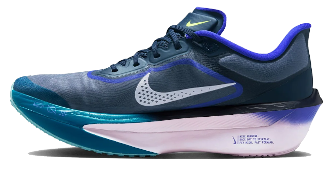 Nike Zoom Fly 6 Running Shoes - Dark Blue / Teal
