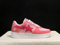BAPE STA Low Sneakers – Pink Patent