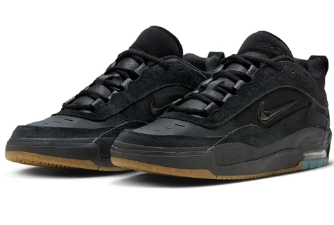 Nike SB Air Max Ishod Wair Skate Shoes – Black/Gum
