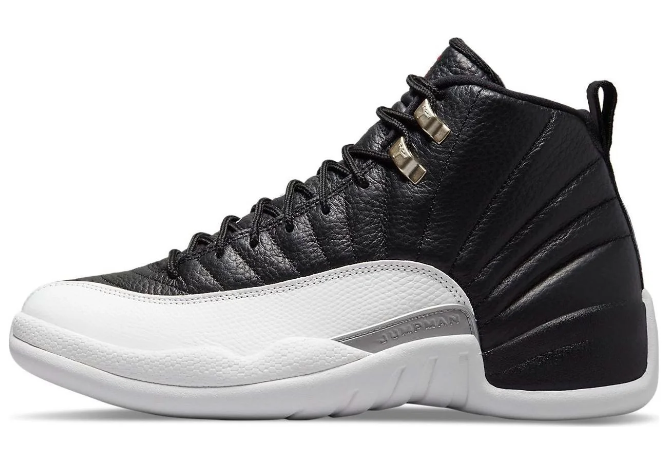 Air Jordan 12 Retro "Playoffs" (2022) Sneakers - Black / White / Silver