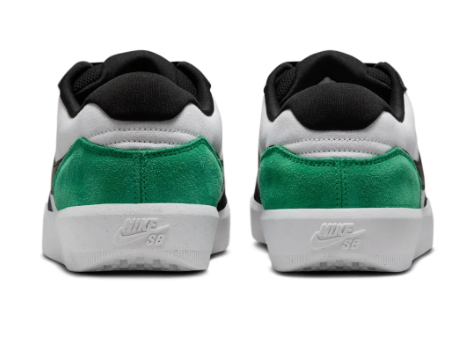 Nike SB Force 58 Skate Shoes – White/Black/Stadium Green