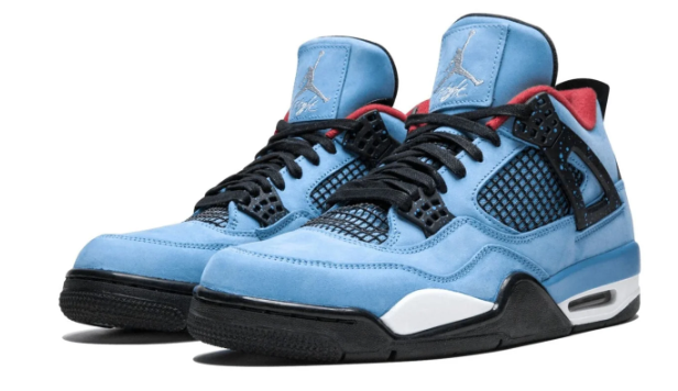 Air Jordan 4 Retro – Blue / Black / Red