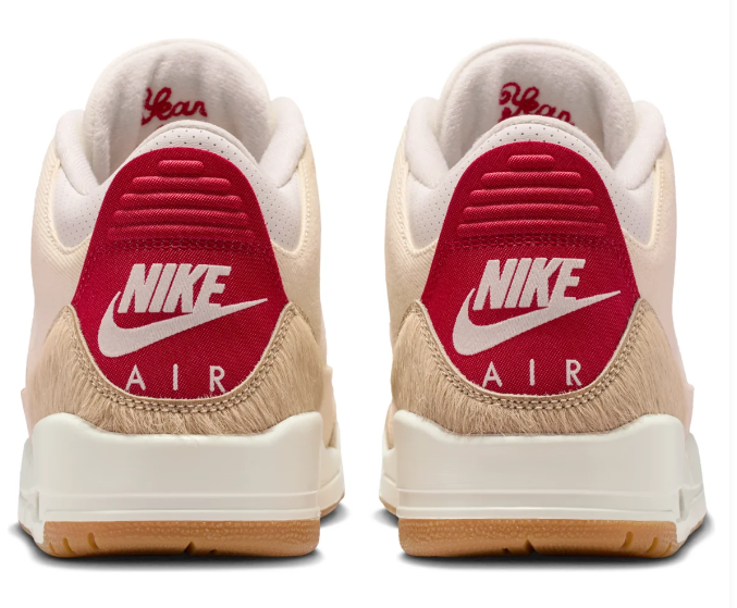Levi's x Air Jordan 3 Retro “Ecru Denim” – Cream / Sail / Red
