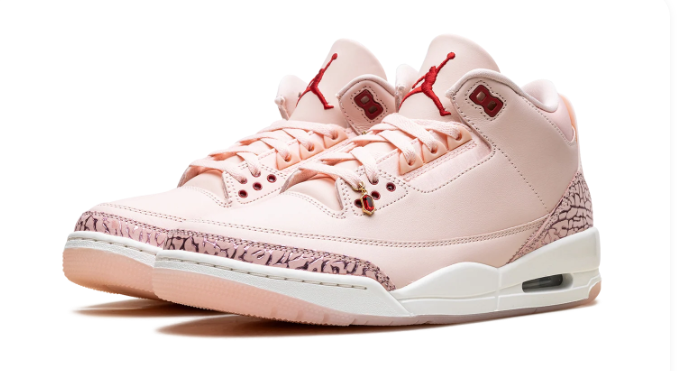 Air Jordan 3 Retro Women's “Treat Yourself” – Pink / Red / Sail