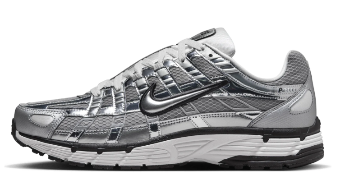 Nike P-6000 Sneakers – Metallic Silver