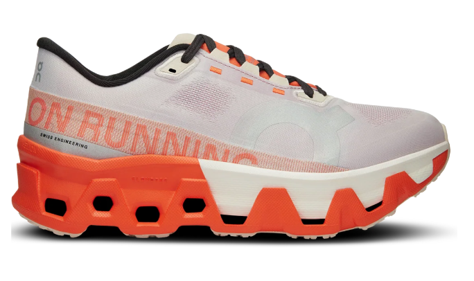 On Cloudmonster Hyper Running Shoes – Off-White/Orange